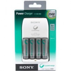 Зарядное устройство SONY Power Charger + 4 AA 2500 mAh