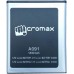 Аккумулятор Micromax A091