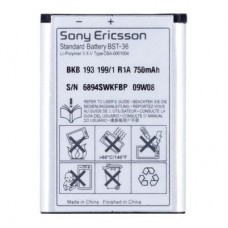 Аккумулятор Sony Ericsson BST-36