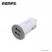 Автомобильное зарядное устройство REMAX mini Car Charger 2 USB 5v-2.1Am, 5v-1Am CC-201mini