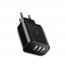 Сетевой блок питания Baseus Mirror Travel Charger 3 USB 3.4А